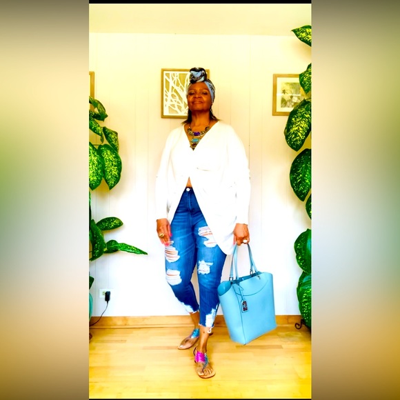 ✨Cocobelle✨ Multicolor Snake Thong W/Tie Strap Sandal - Picture 12 of 15